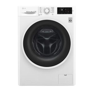 ماشین لباسشویی ال جی مدل 4j6 سفید (ظرفیت 8 کیلو)